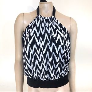 Dreamsuit Size 12 NWT Halter Tankini Top Swimsuit